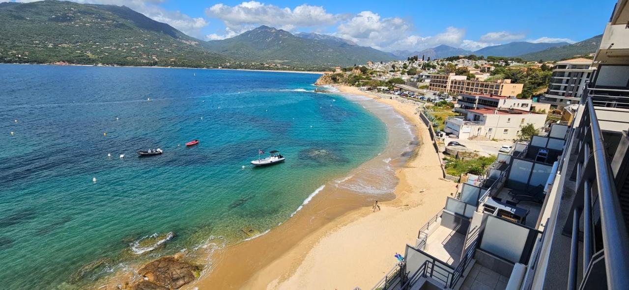 T2 De Standing Cote Plage, Les Pieds Dans L'Eau Propriano  Exterior foto